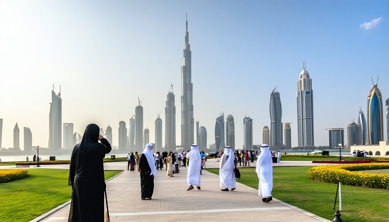 Guided cultural tour at Dubai landmarks